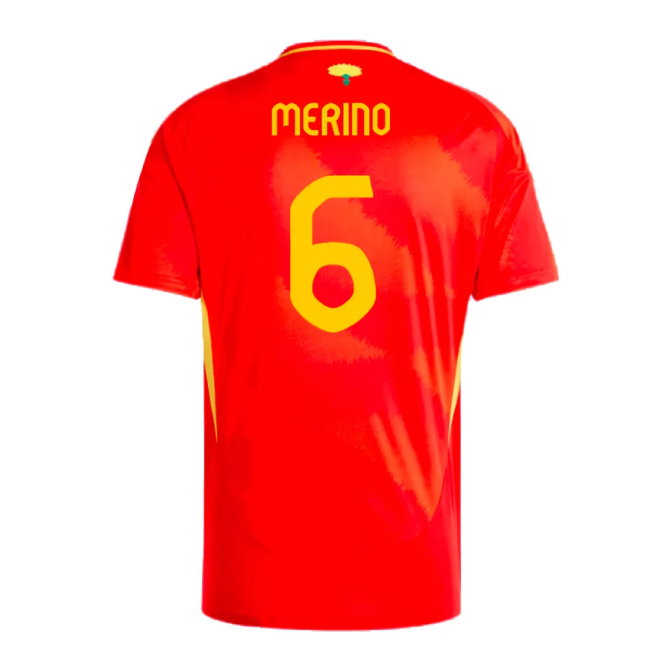 2024-2025 Spain Home Shirt (Merino 6)-SoccerKits Hub | Buy Soccer Jerseys Online